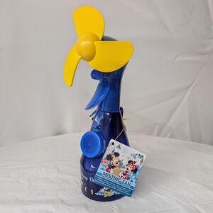 Walt Disney World Parks Misting Fan Spray Bottle With Lanyard NWT